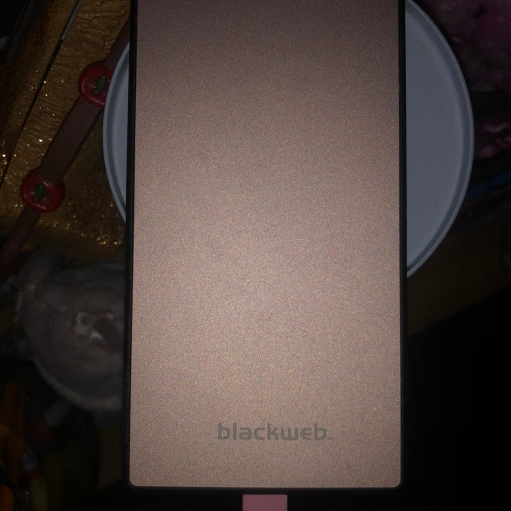 portable charger black web
